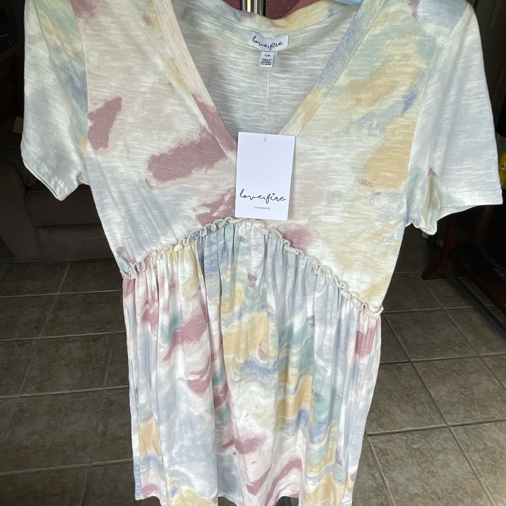 Multicolor Spring Dress - SZ S